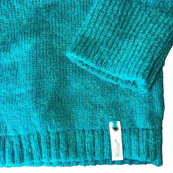 Woolrich Wool Blend Sweater Owl Crew Neck Knit - Picture 6 of 8